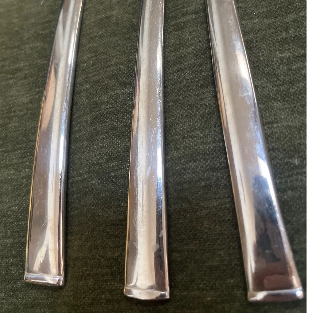 Dansk AMENI.T Graves studio Stainless 18/10 Modern Flatware 7/5 pc Place set +4